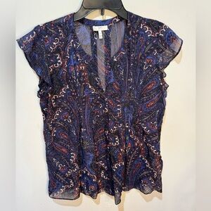 Bundle of 3 Joie Silk Blouses Size XS‎ Peasant Blouses